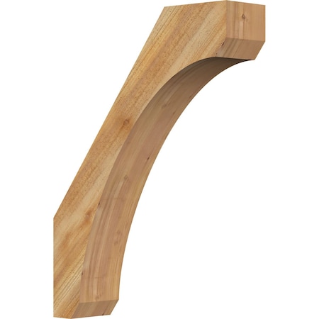 Ekena Millwork 6"W x 24"D x 32"H Legacy Rough Sawn Knee Brace, Western Red Cedar BRC06X24X32LEC00RWR